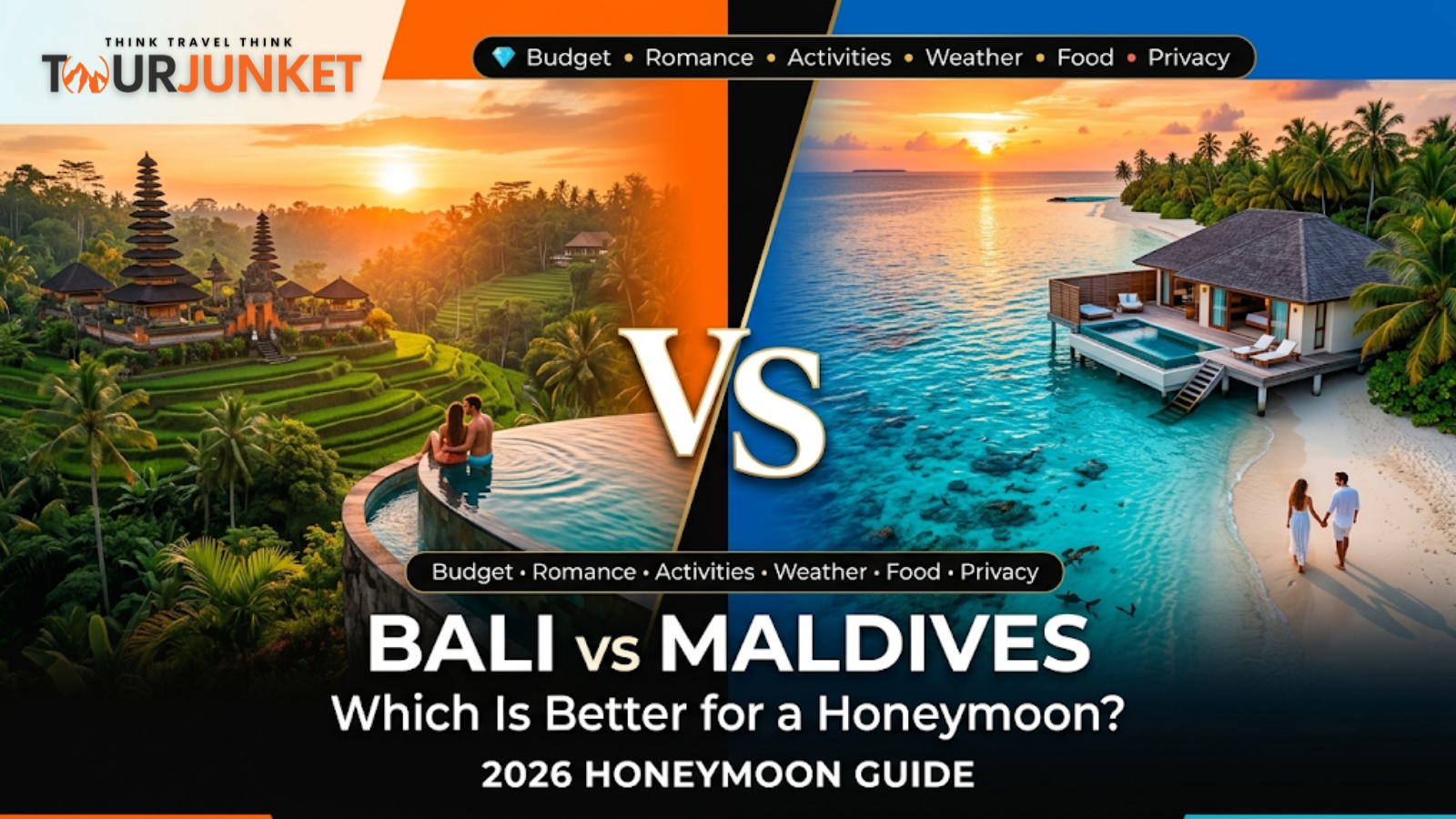 Bali vs Maldives Honeymoon 2026: Which Is Better? | Full Comparison Guide