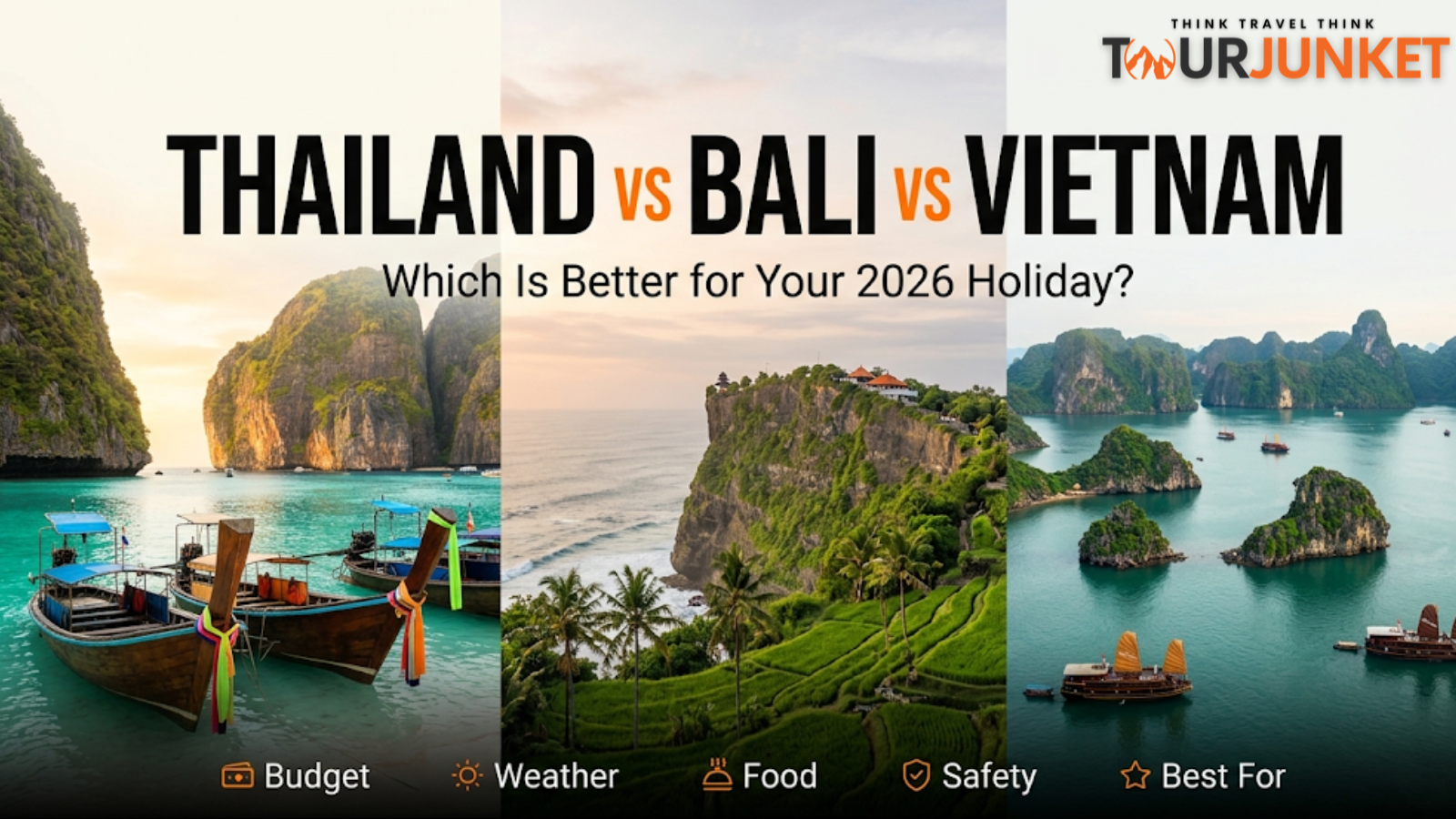 Thailand vs Bali vs Vietnam 2026